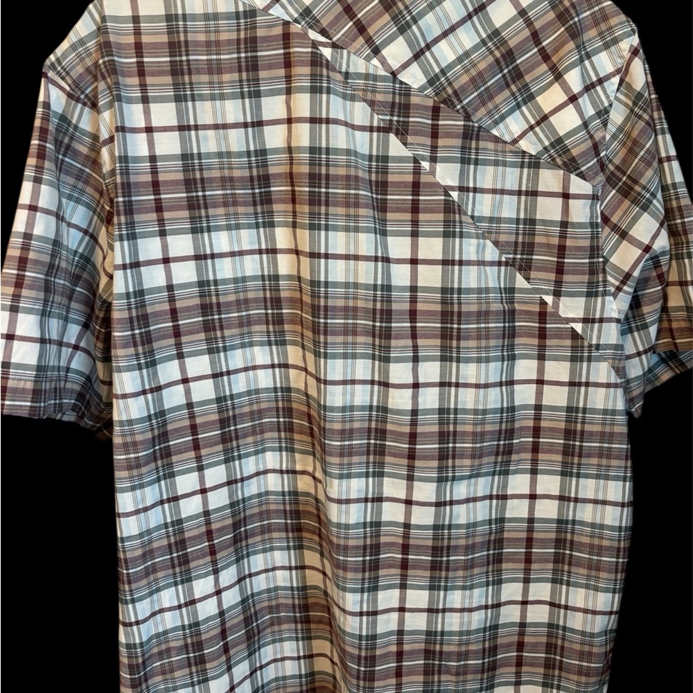 Volcom Multicolor Plaid Button Down Shirt - image 3
